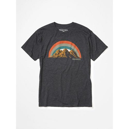 Marmot Clothes Black NZ - Clove Hitch T-Shirts Mens NZ6185490